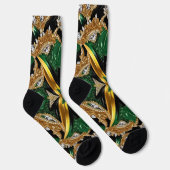 Männer nachhaltige Socken mit jamaikanischen Farbe (Rechts)