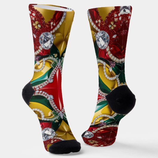 Männer nachhaltige Socken mit Los Angeles Colors (Gewinkelt)