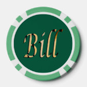 Männer namens Bill Pokerchips (Rückseite)