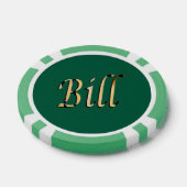 Männer namens Bill Pokerchips (Einzeln)