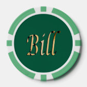 Männer namens Bill Pokerchips (Vorderseite)