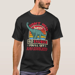 Männer nicht mit Vater Saurus verwechseln I B T-Shirt