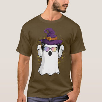 Männer Niedliche Geister tragen Hutwitze und Männe T-Shirt