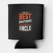 Männer nur die besten Brüder werden für Onkel bewo Dosenkühler (Vorderseite)
