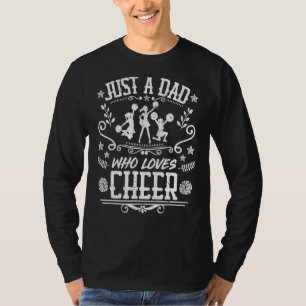 Männer nur ein Vater, der Cheerleader Fath Lieben T-Shirt