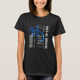Männer ohne Fahrrad ohne Coole Batterietypen Fahrr T-Shirt