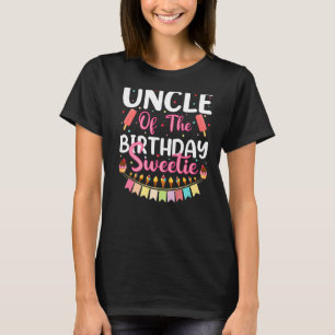 Männer Onkel des Geburtstags Sweetie Ice Cream Onk T-Shirt
