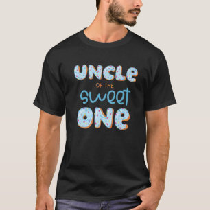 Männer Onkel des süßen Donut Jungen 1. Geburtstag T-Shirt