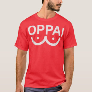 Männer Oppai japanisch Kawai Harajuku Straße Spaß T-Shirt