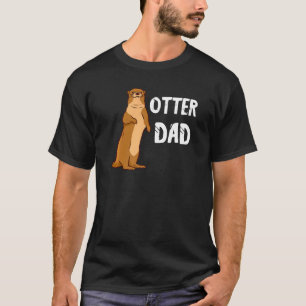 Männer Otter Vater Seeotter Meeressäuger Meerestie T-Shirt