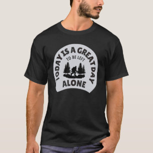 Männer Outdoor-Abenteuer ruft Sasquatch Big Foot T-Shirt