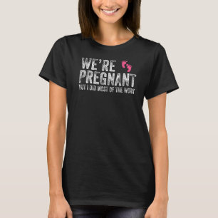 Männer Paare, die wir schwanger sind, aber ich hab T-Shirt