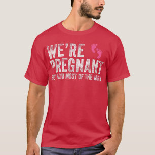 Männer Paare Wir sind schwanger, aber ich tat die T-Shirt