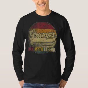 Männer packen den Mann, den Mythos, den legendären T-Shirt