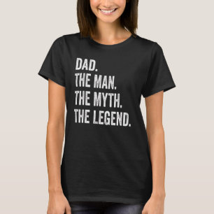 Männer Papa Der Mann Der Mythos Die Legende Vatert T-Shirt
