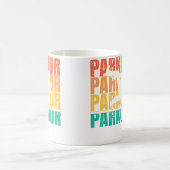 Männer Parkour Freerunning Kaffeetasse (Mittel)