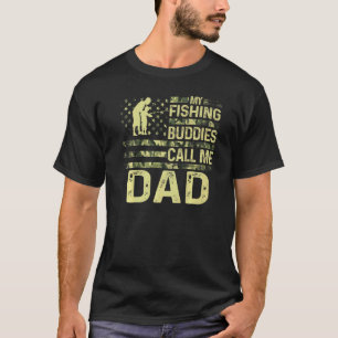 Männer Patriotisch Für Fishman Meine Angelfreunde T-Shirt