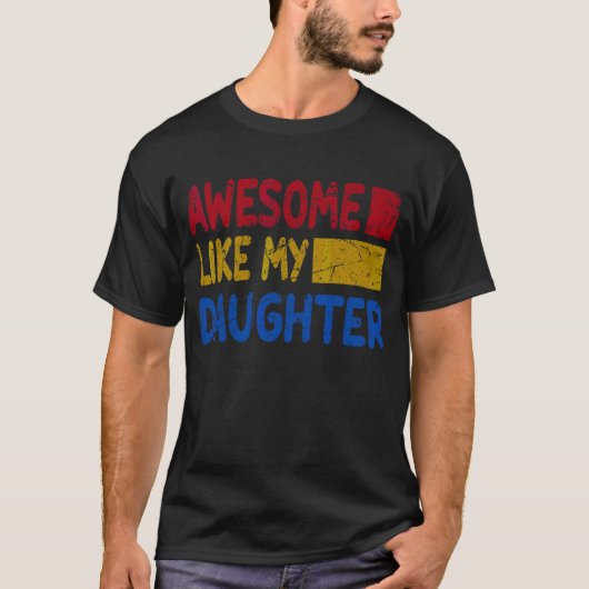 Männer Phantastisch wie mein Vater, Vintag T-Shirt (Vorderseite)