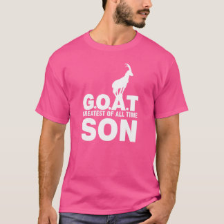 Männer Phantastisch Ziege Besten aller Zeiten Sohn T-Shirt