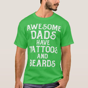 Männer PHANTASTISCHE VATER HABEN TATTOOS UND BÄREN T-Shirt