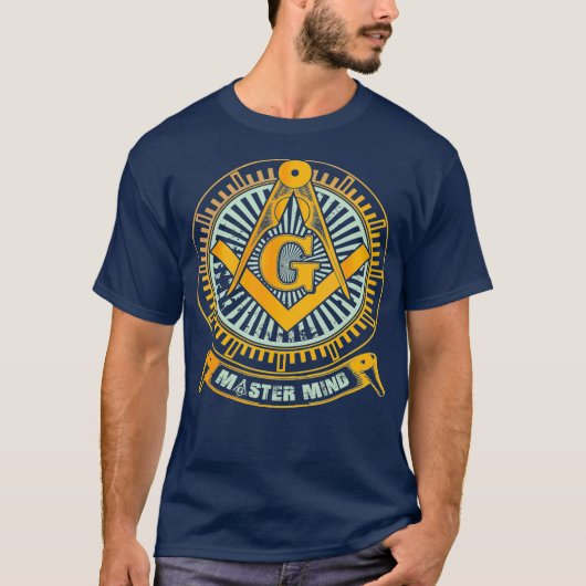 Männer Phantastischen Masonic Square und Compass M T-Shirt (Vorderseite)