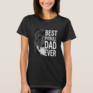 Männer Pitbull Vater Hund 4 T-Shirt