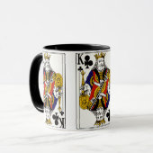 Männer Poker Tasse (Vorderseite Links)