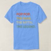 Männer Pop Pop Der Mann Der Mythos Der legendäre V T-Shirt (Design vorne)