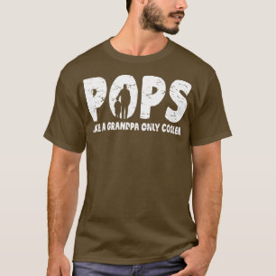 Männer Pops wie ein Opa, nur cooler Vintage T-Shirt