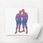 Männer Posing Mousepad (Mit Mouse)