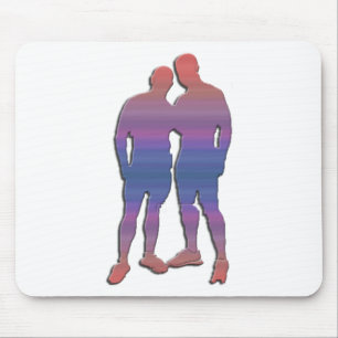 Männer Posing Mousepad