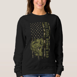 Männer Reel Cool Bonus Papa Tarnung Amerikanische Sweatshirt