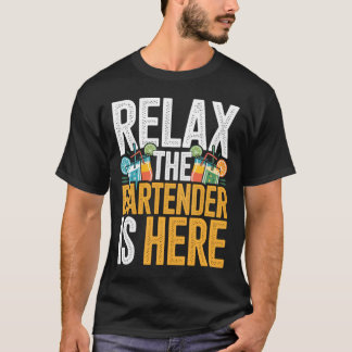 Männer Relax Der coole Kidender ist hier Lustig Co T-Shirt