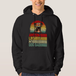 Männer Retro Vintage Awesome Wie Mein Boxerhund Va Hoodie