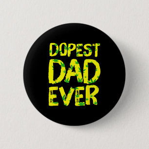 Männer Retro Vintage St Dad Ever Lustig Vatertag Button