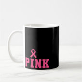Männer Rock Pink Brustkrebs Bewusstsein Kaffeetasse (Links)