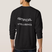 Männer;s Künstliche Intelligenz Roboter Sweatshirt (Rückseite)
