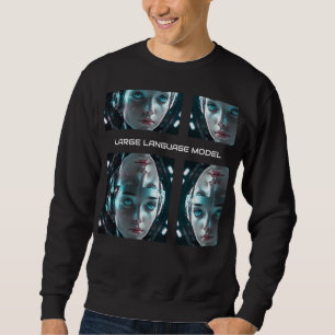 Männer;s Künstliche Intelligenz Roboter Sweatshirt