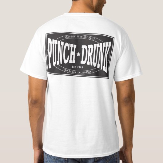 MÄNNER ' S PUNCHDRUNKCUSTOMS T-Shirt (Rückseite)