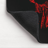 Männer Satan Satanische Ziege Regierungsbehördeth  Mousepad (Ecke)