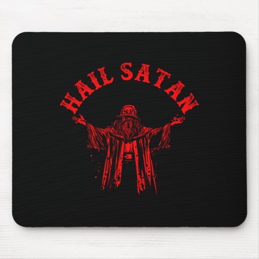 Männer Satan Satanische Ziege Regierungsbehördeth  Mousepad (Vorne)
