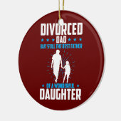Männer scheiden sich aus Vater, aber immer noch de Keramik Ornament (Links)