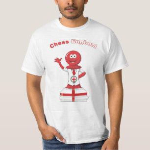 MÄNNER SCHESENGLAND-FLAG HAT URHEBERRECHT GEZAHLT T-Shirt