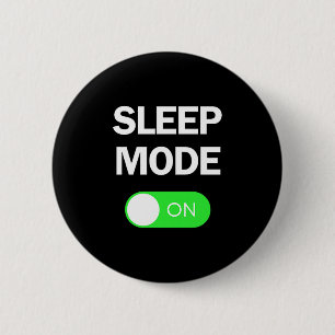 Männer Schlafmodus Witz Humor Schlaf Button