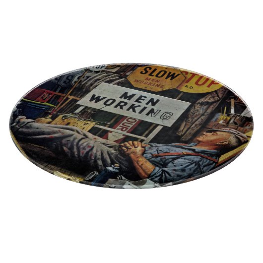 Männer Schneidebrett (Ecke)