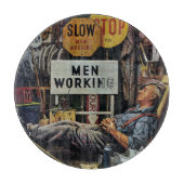 Männer Schneidebrett (Vorderseite)