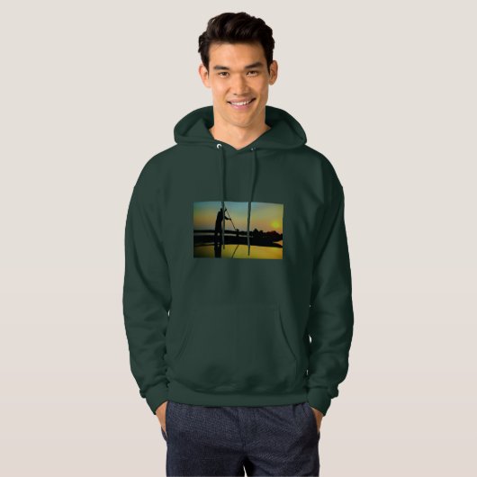 MÄNNER-SCHNITTSCHIRM - REISE HOODIE (Vorne ganz)