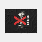 Männer Schurken-Team Task Force X Leistung Fleecedecke (Vorderseite (Horizontal))