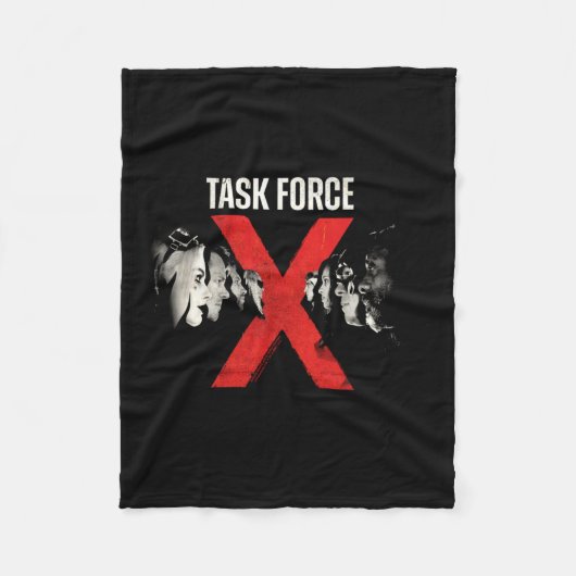 Männer Schurken-Team Task Force X Leistung Fleecedecke (Vorderseite)