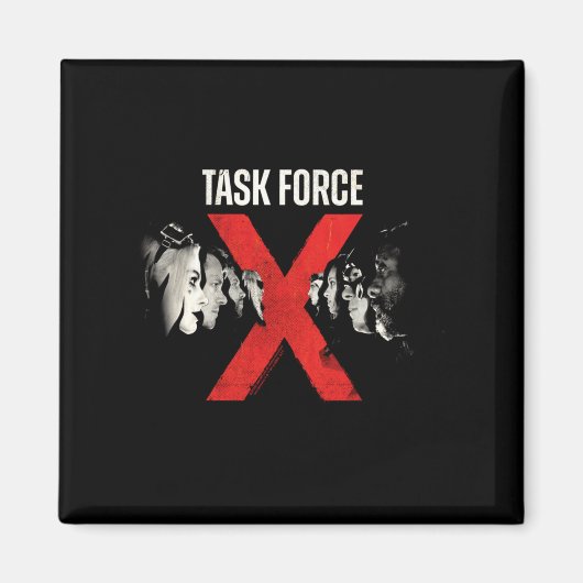 Männer-Schurken-Team Task Force X Leistung Magnet (Vorne)